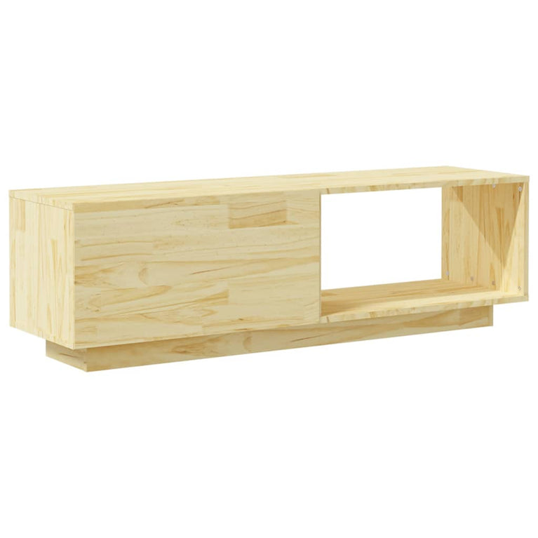 Tv-meubel 110x30x33,5 cm massief grenenhout MeubelReus