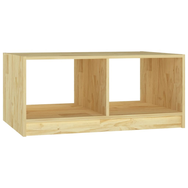 809906 vidaXL Salontafel 75x50x33,5 cm Massief Hout Grenen MeubelReus