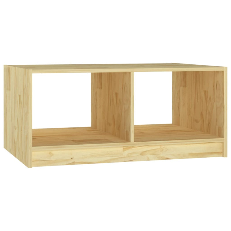809906 vidaXL Salontafel 75x50x33,5 cm Massief Hout Grenen MeubelReus