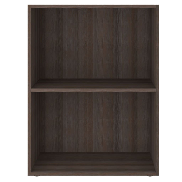 Boekenkast 60x31x78 cm spaanplaat grijs sonoma eikenkleurig MeubelReus