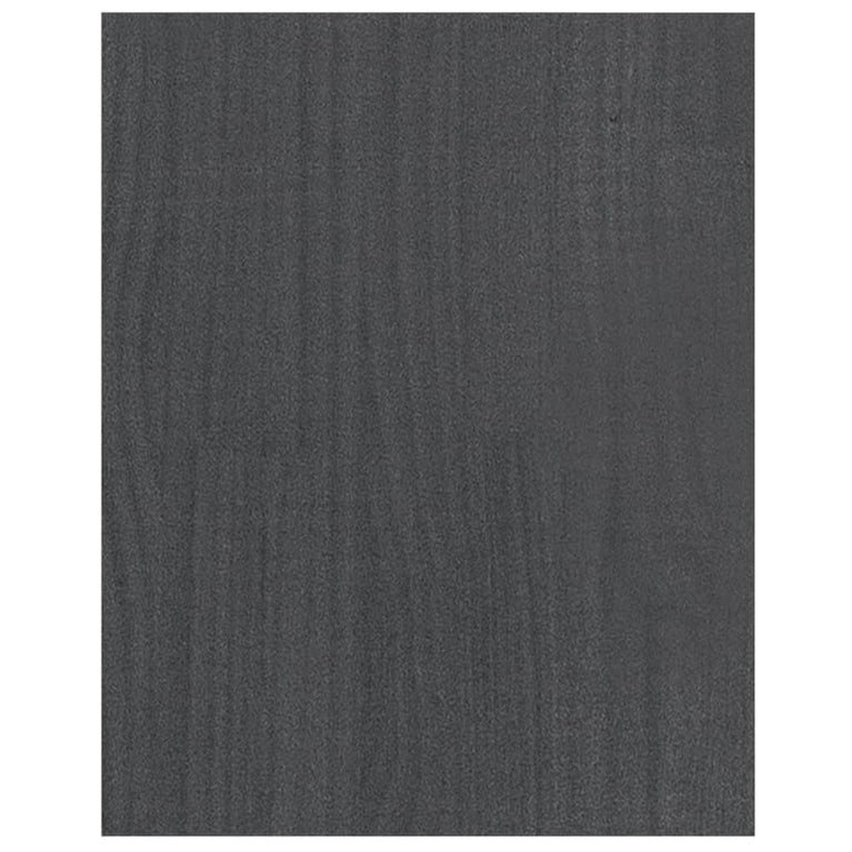 Tv-meubel 70x33x42 cm massief grenenhout grijs MeubelReus