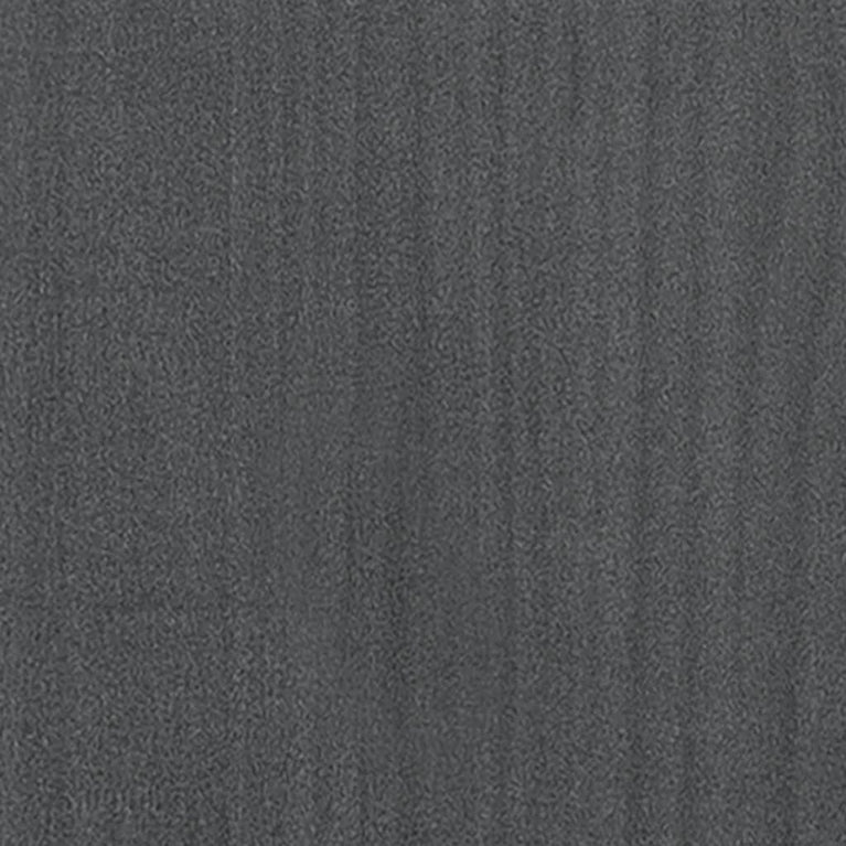 Tv-meubel 70x33x42 cm massief grenenhout grijs MeubelReus
