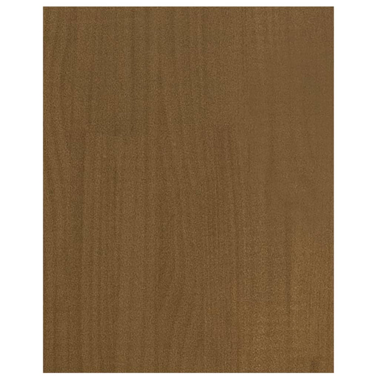 Tv-meubel 70x33x42 cm massief grenenhout honingbruin MeubelReus