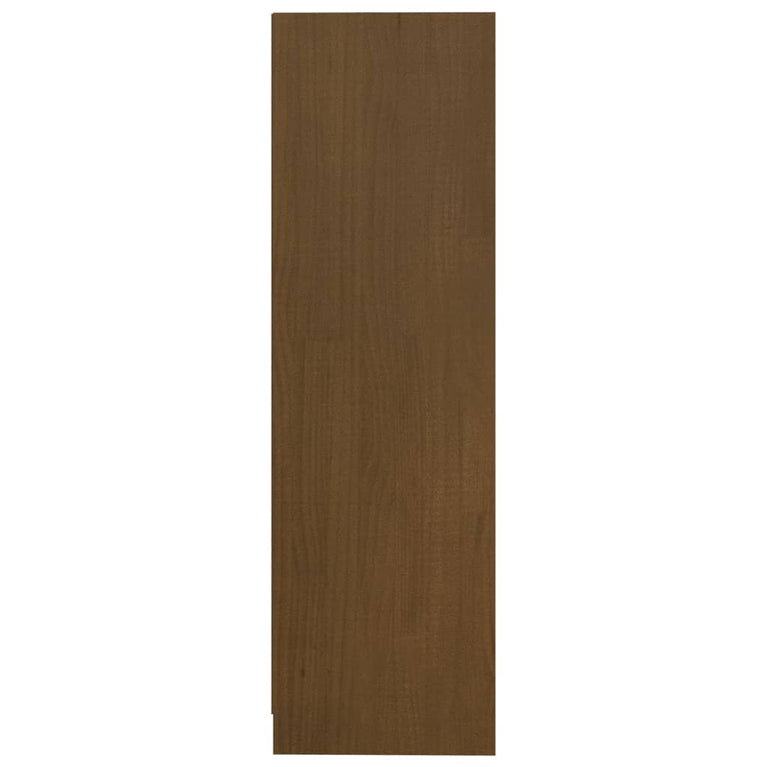 Boekenkast 70x33x110 cm massief grenenhout honingbruin MeubelReus