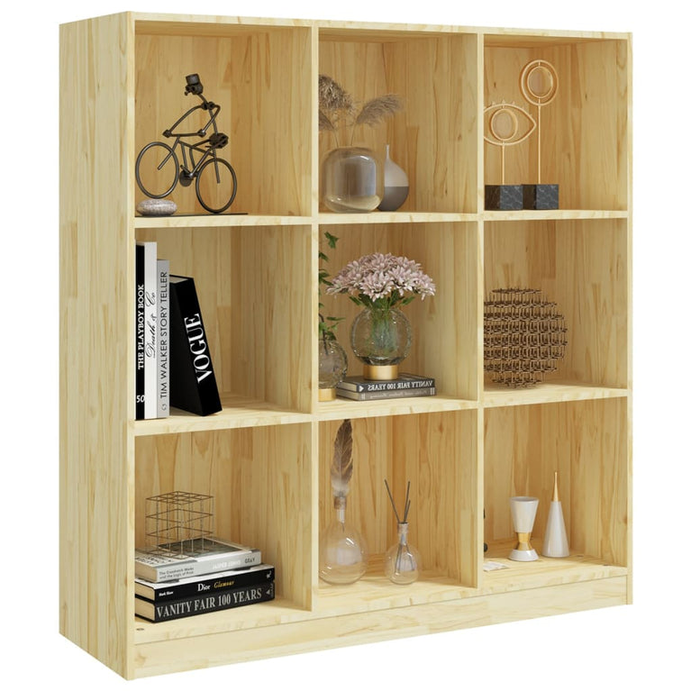 Boekenkast / kamerscherm 104x33,5x110 cm massief grenenhout MeubelReus