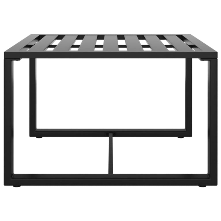 3-delige Loungeset met kussens aluminium antracietkleurig MeubelReus
