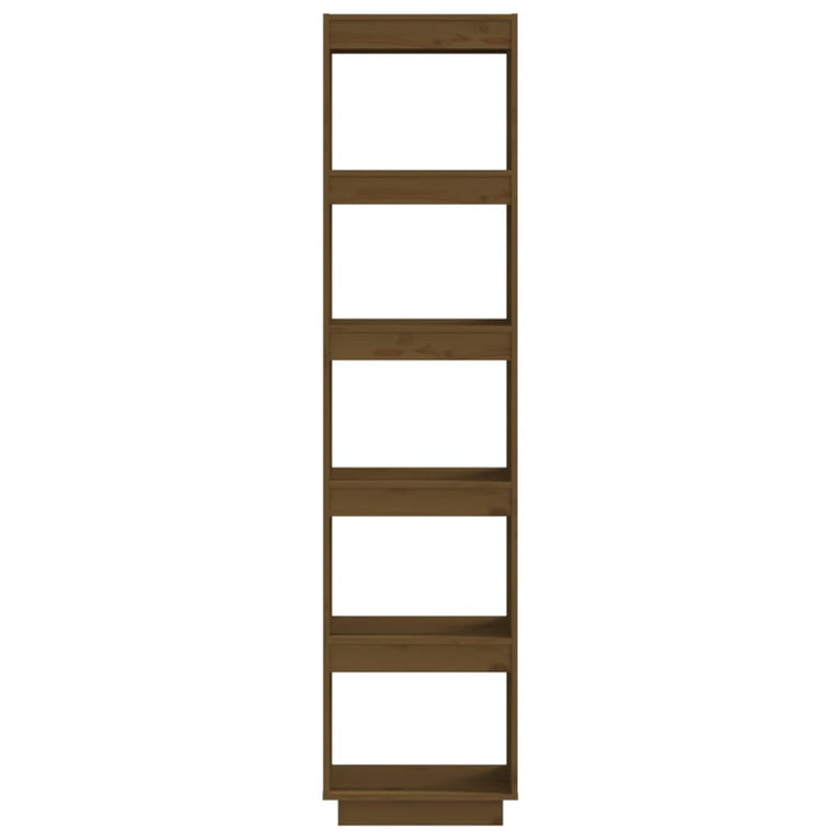 Boekenkast/kamerscherm 40x35x167 cm grenenhout honingbruin MeubelReus