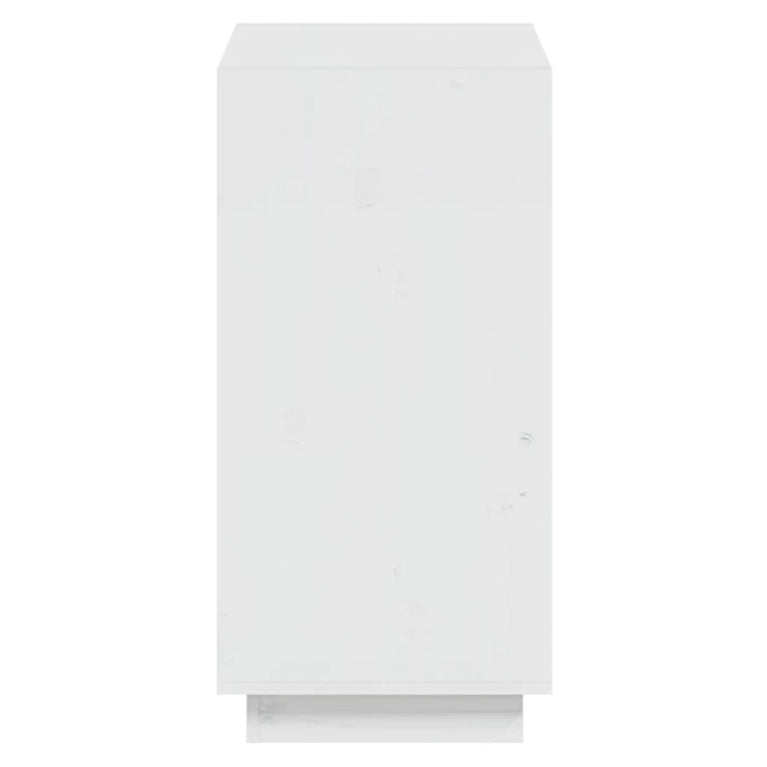 Boekenkast 60x35x71 cm massief grenenhout wit MeubelReus