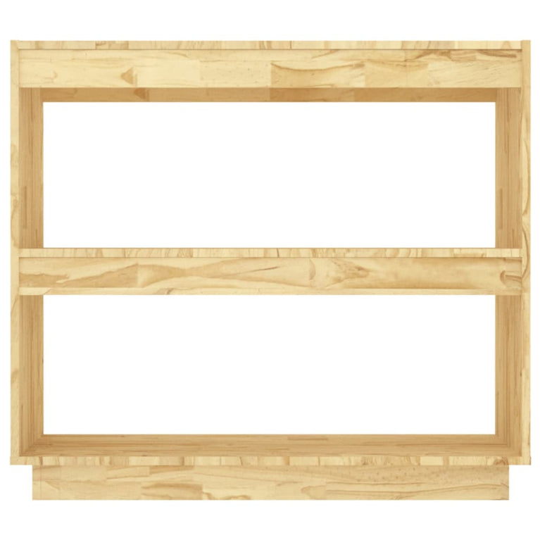 Boekenkast 80x35x71 cm massief grenenhout MeubelReus