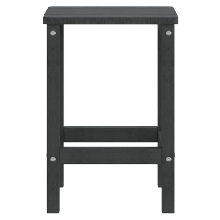 Tuintafel Adirondack 38x38x46 cm HDPE antracietkleurig MeubelReus
