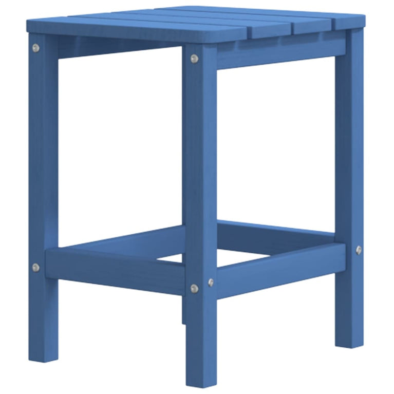 Tuintafel Adirondack 38x38x46 cm HDPE aquablauw MeubelReus