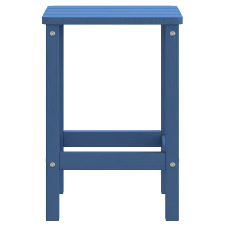 Tuintafel Adirondack 38x38x46 cm HDPE aquablauw MeubelReus