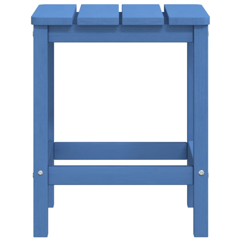 Tuintafel Adirondack 38x38x46 cm HDPE aquablauw MeubelReus