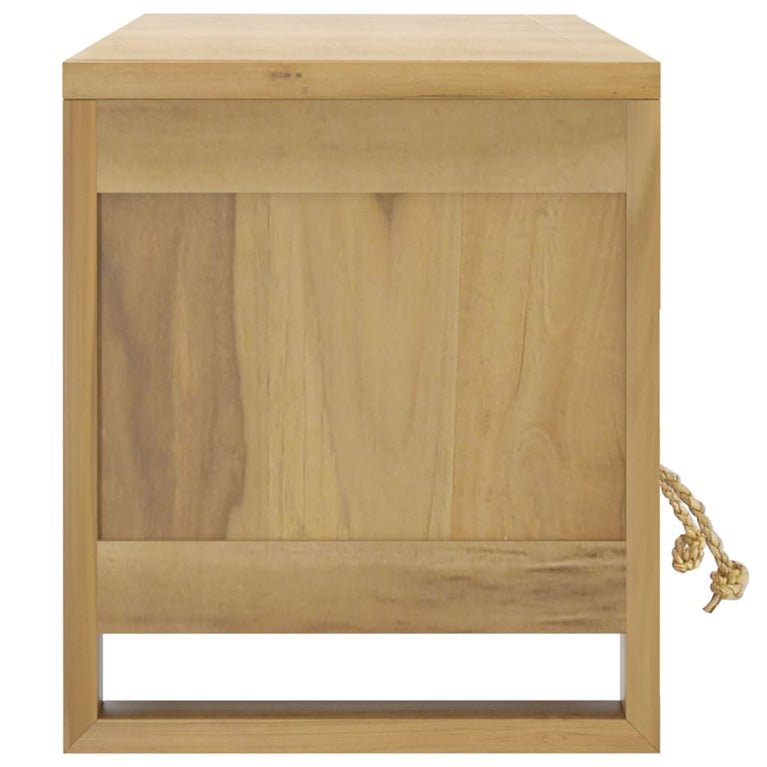 Tv-meubel 110x30x35 cm massief teakhout MeubelReus