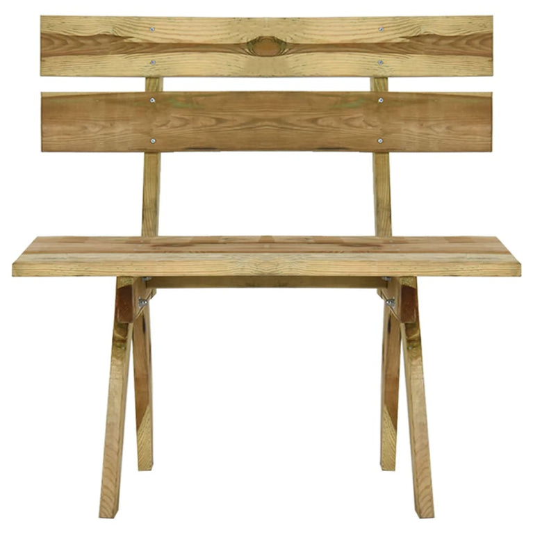 Tuinbank 110 cm geïmpregneerd grenenhout MeubelReus
