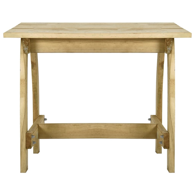 Tuintafel 110x74x75 cm geïmpregneerd grenenhout