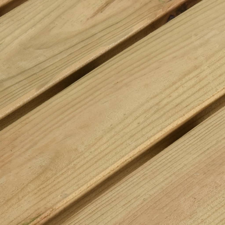 Tuintafel 110x79x75 cm geïmpregneerd grenenhout MeubelReus