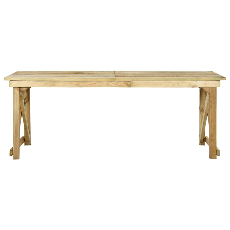 Tuintafel 200x79x75 cm geïmpregneerd grenenhout MeubelReus