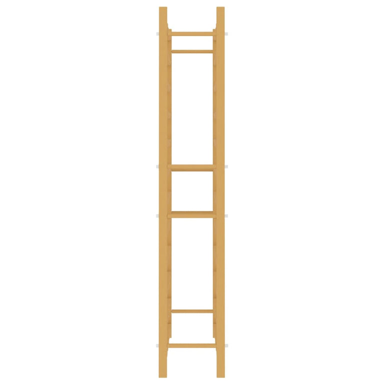 Wijnrek voor 72 flessen metaal goudkleurig