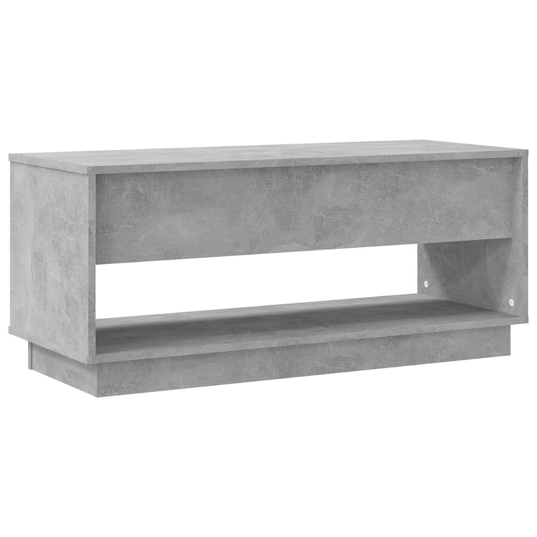 Tv-meubel 102x41x44 cm spaanplaat betongrijs MeubelReus