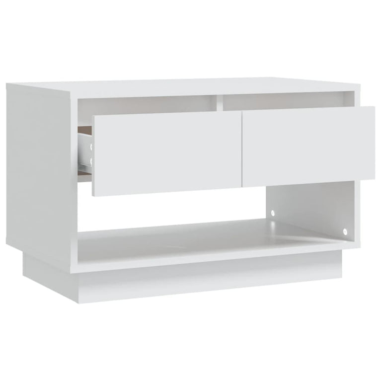 Tv-meubel 70x41x44 cm spaanplaat wit MeubelReus