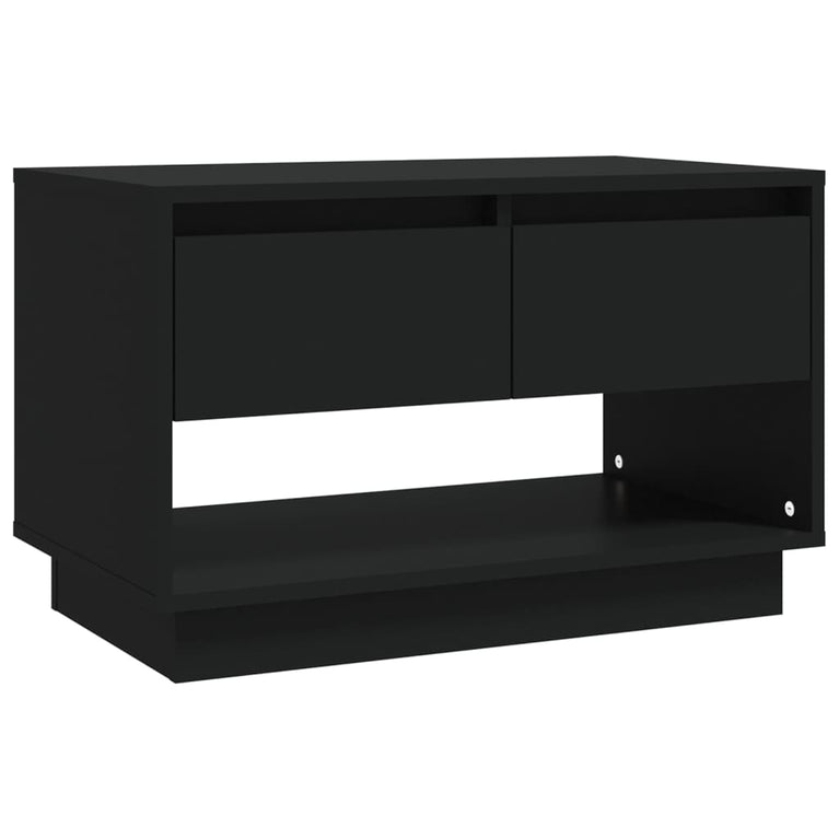 Tv-meubel 70x41x44 cm spaanplaat zwart MeubelReus