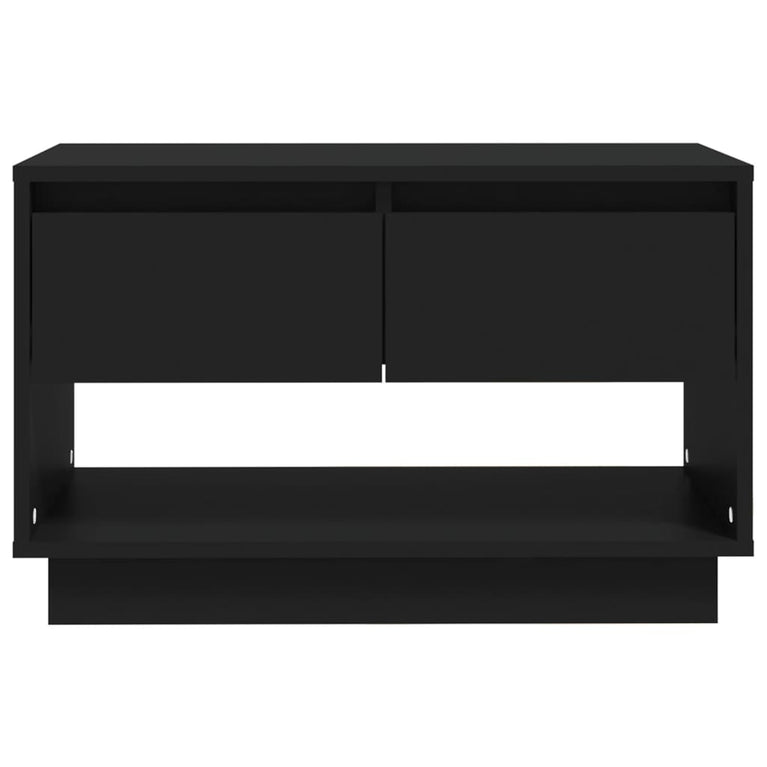 Tv-meubel 70x41x44 cm spaanplaat zwart MeubelReus
