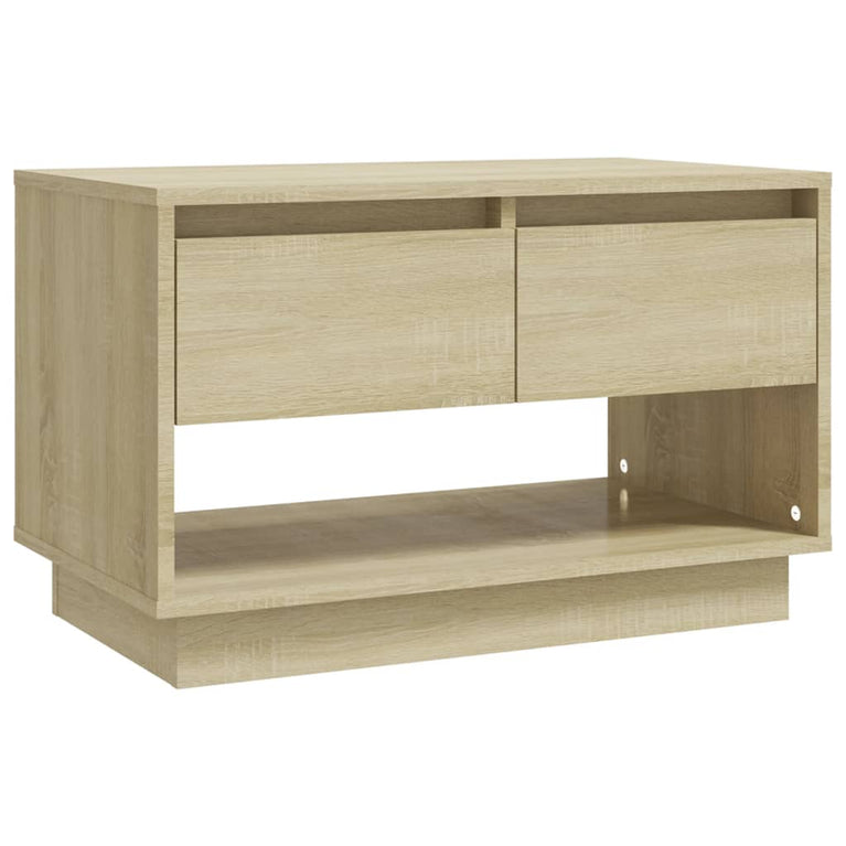 Tv-meubel 70x41x44 cm spaanplaat sonoma eikenkleurig MeubelReus
