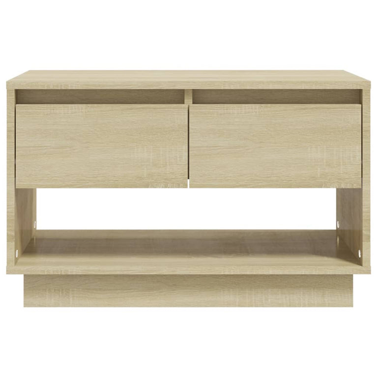Tv-meubel 70x41x44 cm spaanplaat sonoma eikenkleurig MeubelReus