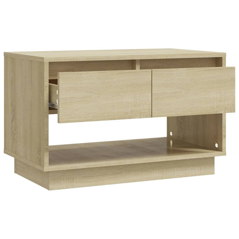 Tv-meubel 70x41x44 cm spaanplaat sonoma eikenkleurig MeubelReus