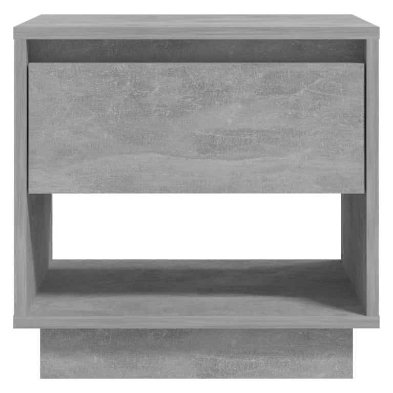 Nachtkastjes 2 st 45x34x44 cm spaanplaat betongrijs MeubelReus