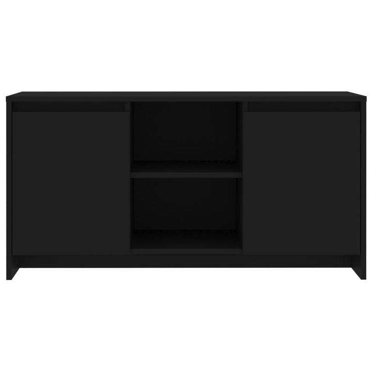 Tv-meubel 102x37,5x52,5 cm spaanplaat zwart MeubelReus