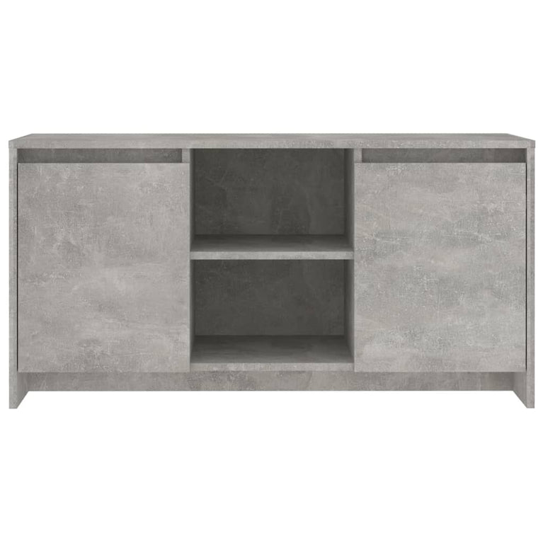 Tv-meubel 102x37,5x52,5 cm spaanplaat betongrijs MeubelReus