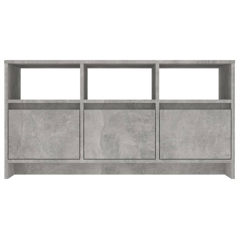 Tv-meubel 102x37,5x52,5 cm spaanplaat betongrijs MeubelReus