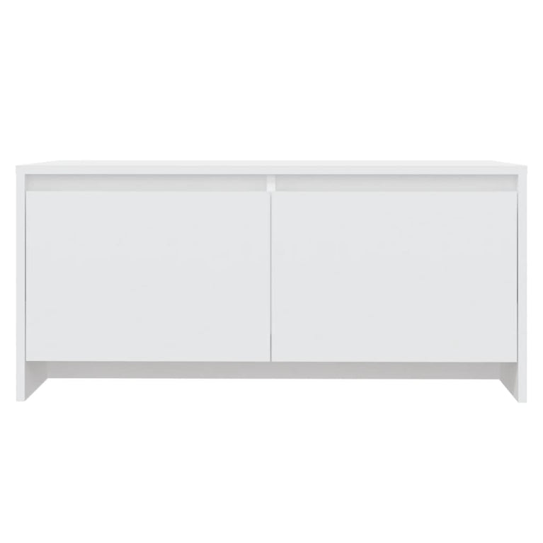 Salontafel 90x50x41,5 cm bewerkt hout wit MeubelReus