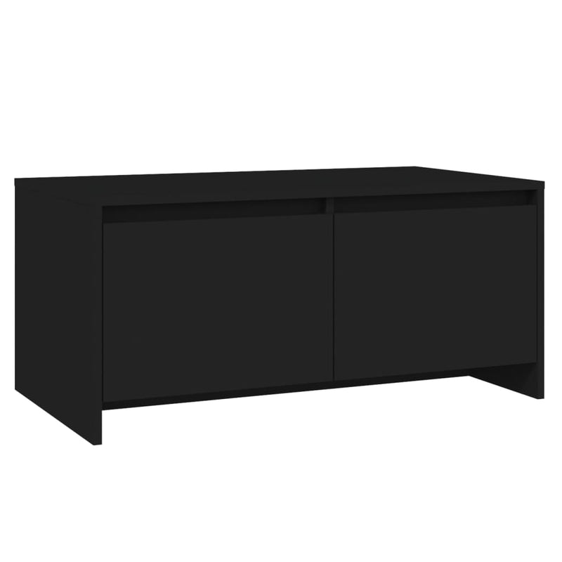Salontafel 90x50x41,5 cm spaanplaat zwart MeubelReus