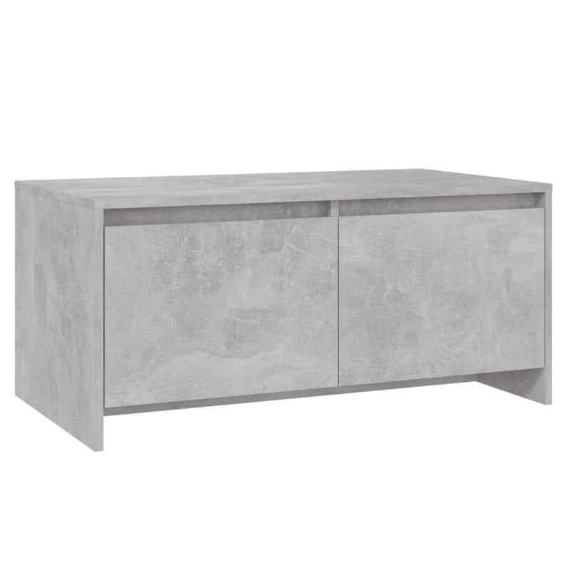 Salontafel 90x50x41,5 cm spaanplaat betongrijs MeubelReus