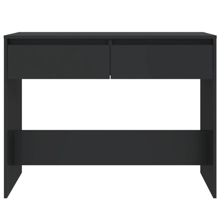 Wandtafel 100x35x76,5 spaanplaat zwart MeubelReus