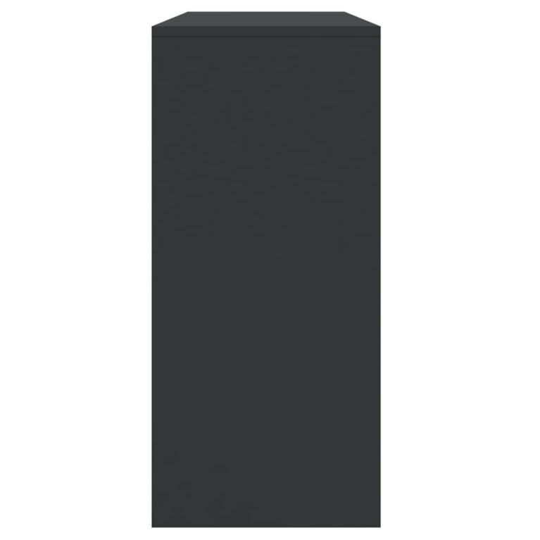 Wandtafel 100x35x76,5 spaanplaat zwart MeubelReus