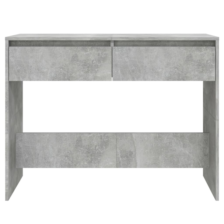 Wandmeubel 100x35x75,5 cm spaanplaat betongrijs MeubelReus
