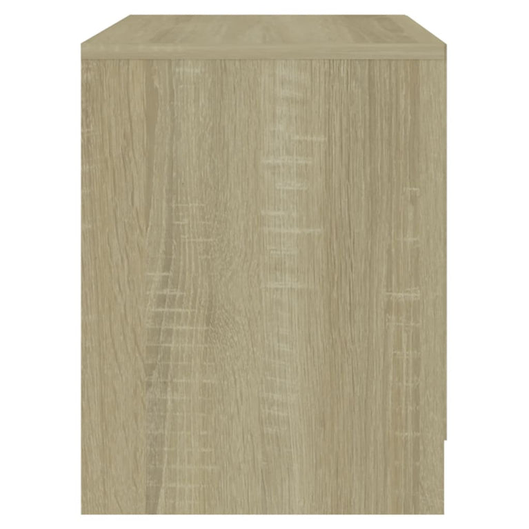 Nachtkastjes 2 st 45x34,5x44,5 xm spaanplaat sonoma eikenkleur MeubelReus