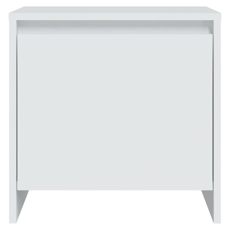 Nachtkastjes 2 st 45x34x44,5 cm spaanplaat wit MeubelReus