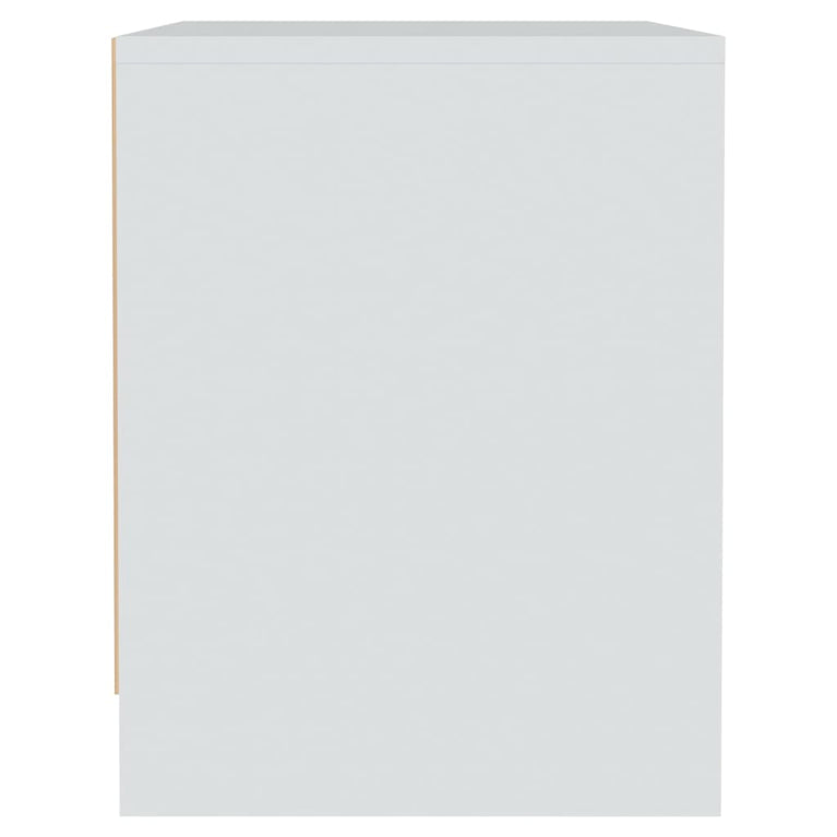 Nachtkastjes 2 st 45x34x44,5 cm spaanplaat wit MeubelReus