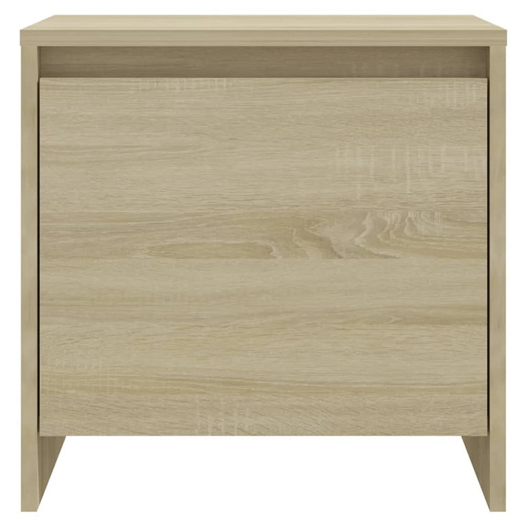 Nachtkastjes 2 st 45x34x44,5 cm spaanplaat sonoma eikenkleurig MeubelReus