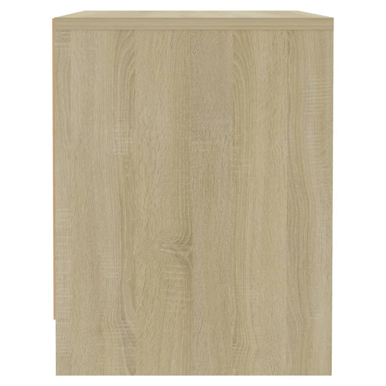 Nachtkastjes 2 st 45x34x44,5 cm spaanplaat sonoma eikenkleurig MeubelReus