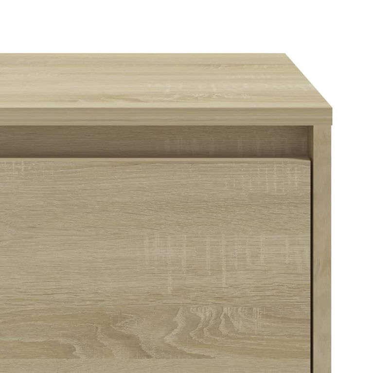 Nachtkastjes 2 st 45x34x44,5 cm spaanplaat sonoma eikenkleurig MeubelReus