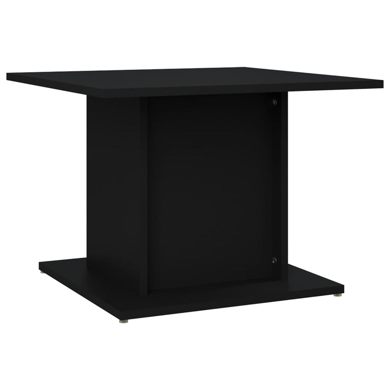 Salontafel 55,5x55,5x40 cm spaanplaat zwart MeubelReus