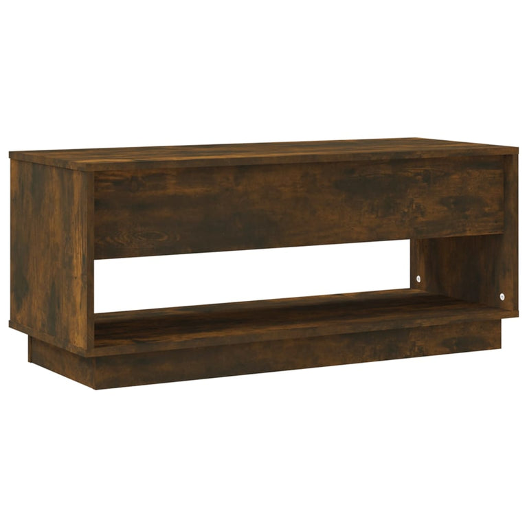 Tv-meubel 102x41x44 cm spaanplaat gerookt eikenkleurig MeubelReus