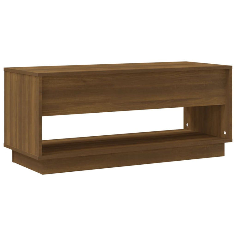 Tv-meubel 102x41x44 cm spaanplaat bruineikenkleurig MeubelReus