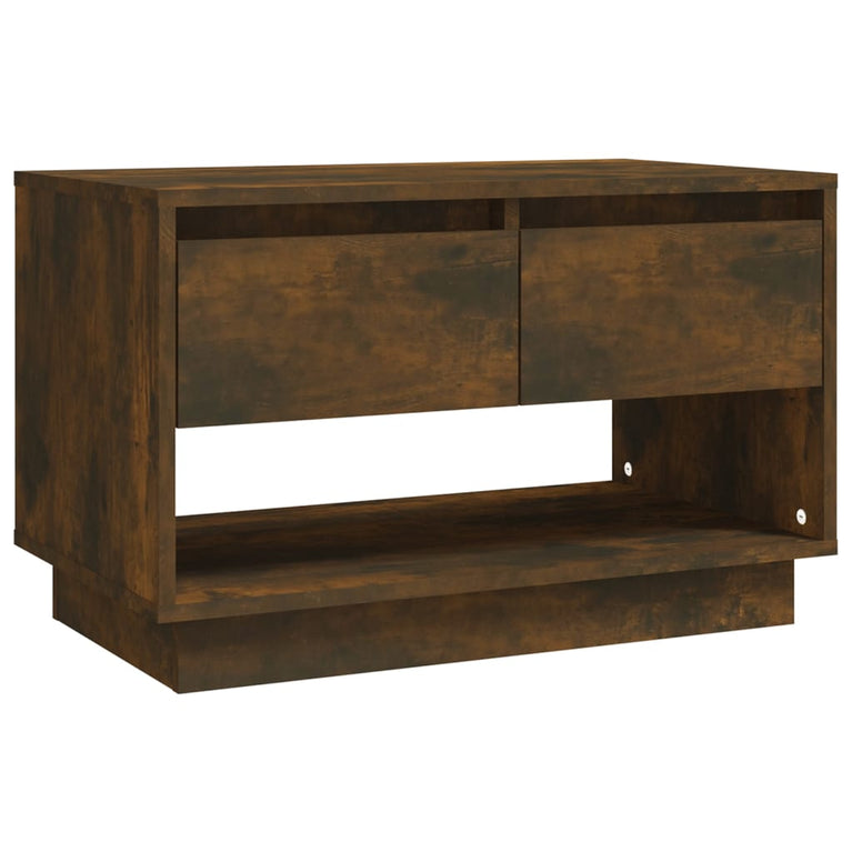 Tv-meubel 70x41x44 cm spaanplaat gerookt eikenkleurig MeubelReus